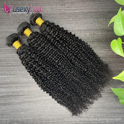 Xuchang hair extensions virgin cutcile aligned hair unprocessed raw burmese curly human hair vendor with bundles and frontal